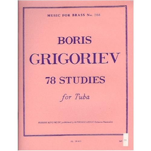 78 STUDIES FOR TUBA