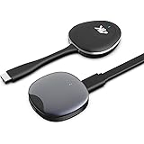 Topbuy 4k Wireless HDMI Transmitter and Receiver, Wireless HDMI 4k Extender Kit, HDMI Dongle Adapter Support 4K@30Hz,Support 