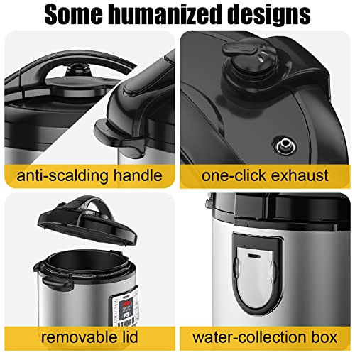 Nuwave NutriPot Digital Pressure Cooker 8quart Featuring 11