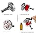 GoorDik 2 Pack Aromatherapy Essential Oil Car Diffuser with 22 Replacement Felt Pads — Stainless Steel Locket Tree of Life Car Diffuser Vent Clip