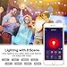 Aigital Smart Light Bulb WiFi Bulb Color Changing Bulb Work with Alexa/Google Home/IFTTT,No Hub Required,Easy to Connect