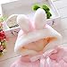 Baby Girl Fur Winter Warm Coat Cloak Jacket Thick Warm Clothes 6-12Months Pink