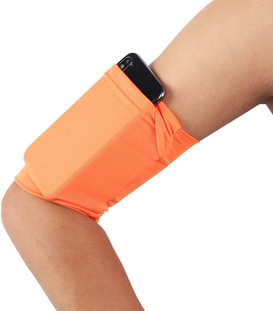 Rancheng Creative Solid Color Running Phone Sleeve Armband Phone Case Sports Running Arm Band