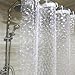 HomeIdeas 3d Cube Shower Curtain,Waterproof,Mildew-free,Shower Curtain for Bath,72 Inch By 78 Inch,Clear