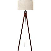 LEPOWER Tripod Floor Lamp, Floor Lamps for Living Room, Mid Century Modern Standing Lamp for Bedroom, Office and Study Room L