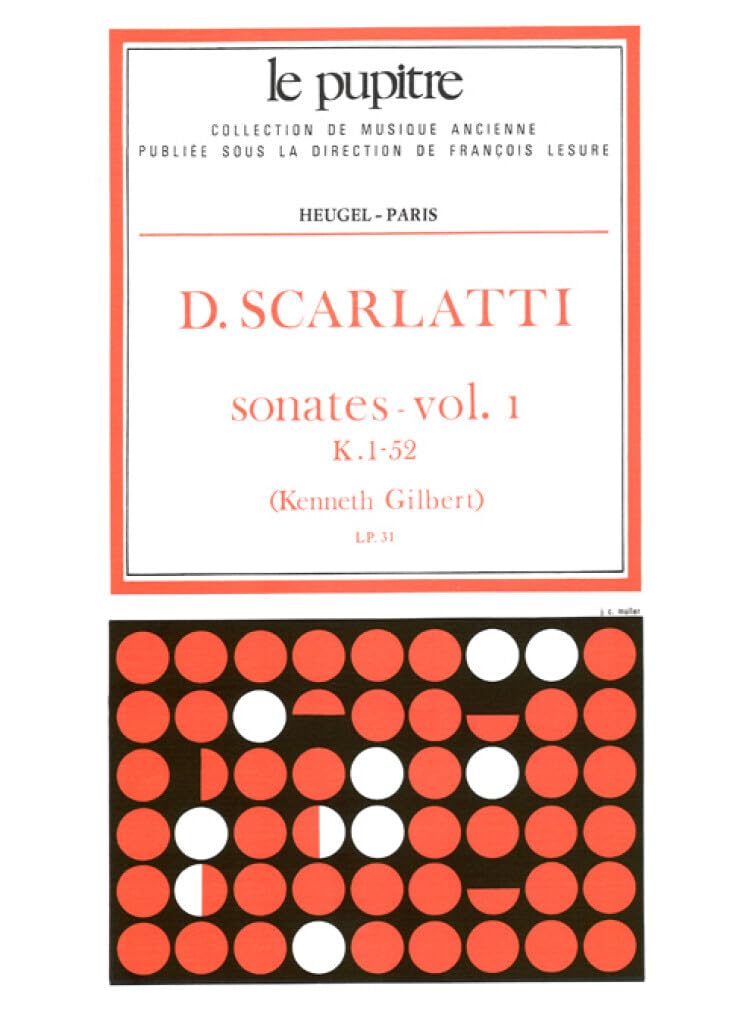 Scarlatti: Oeuvres Completes pour Clavier Volume 1 Sonates K1 a K52 (Lp31)