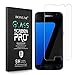 BONUM Galaxy S7 Screen Protector, HD Clear Anti-Scratch Anti-Fingerprint Bubble-free - 2 Piece