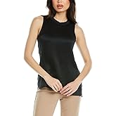 Vince Women's Rib Trim Tie Bk Tank
