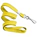 MIFFLIN-USA Flat Lanyards for ID Badges (Yellow, 36 Inch, 25 Pack), Comfortable Neck Straps