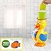 FUNERICA Large Yellow Duck Bath Toy for Toddler and Baby - Super Interactive Bathtub Water Fun! Bonus: Floating Fish