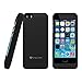 iPhone 5 5S SE Battery Case: Stalion Stamina Rechargeable Extended Charging Case 2200mAh [Apple MFi Certified](Jet Black)
