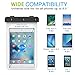 MoKo Universal Waterproof Case, Dry Bag Pouch for iPad Mini 2019/4/3/2, Samsung Tab 5/4/3, Galaxy Note 8, Tab S2/Tab E/Tab A 8.0, LG G Pad III 8.0, Google Nexus 7(FHD) & More Up to 8.3
