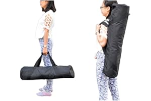 HERSENT 39"x7"x7"/100x18x18cm Padded Carrying Bag Heavy Duty Photographic Tripod Carrying Case with Strap for Light Stands, Boom Stand and Tripod HBP03-US (39")