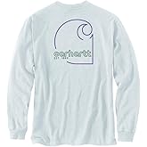 Carhartt Men's 106496 Loose Fit Heavyweight Long-Sleeve Pocket C Graphic T-Shir