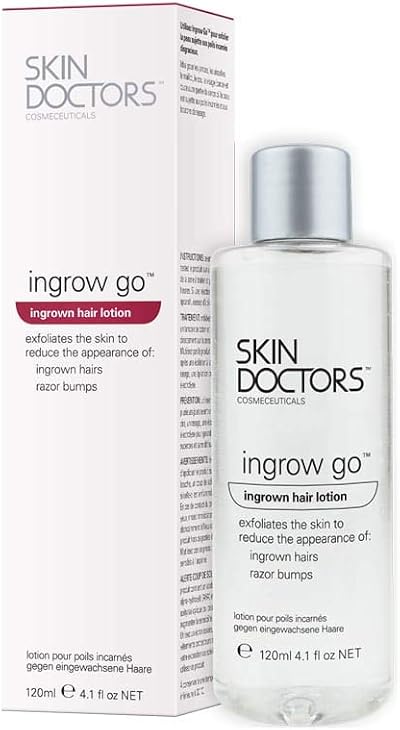Skin Doctors Ingrow Go Lotion 2 Pack - Reduces Redness & Ingrown Hairs