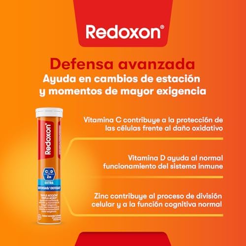 Extra Defensas Sabor Naranja, 30 Comprimidos Efervescentes