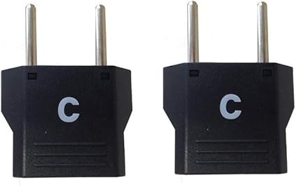 カシムラ 海外用変換プラグ Cタイプ 2個