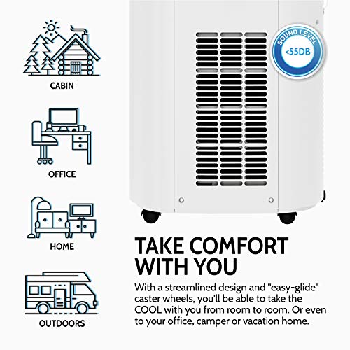 Rollibot ROLLICOOL Portable Air Conditioner w/App & Alexa Voice Control