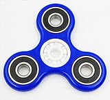 heytech Hand Spinner Fidget Toy 3 Inch EDC High Speed Spins Ceramic Bearing Ceramic Bearing For Anxiety, Focusing, ADHD, Autism(Blue)