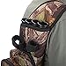 XTACER Multi-Fonction 4-Tubes Back Quiver Hunting Training Archery Arrow Quiver Holder Bow Bag Pouch (CAMO)