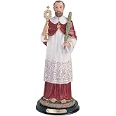 ICE ARMOR 12" H Saint Ramon Statue Raymond Nonnatus Holy Figurine Religious Decoration Office Desk/Home/Living Room/Table Decor, Perfect House Warming Gifts for New Home