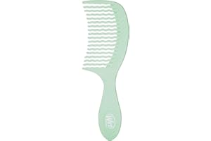 Wet Brush Go Green Tea Tree Oil Infused Treatment Comb - Wide Tooth Hair Detangler with WaveTooth Design that Gently and Glides Through Tangles - No Split Ends and No Damage