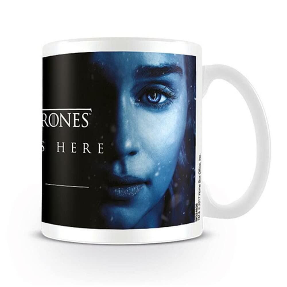 Pyramid International "Game of Thrones (Winter Is Here - Daenerys) Official Boxed Ceramic Coffee/Tea Mug, Multi-Colour, 11 oz/315 ml
