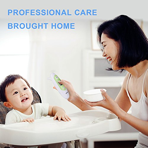 Ear Thermometer with Forehead Function, Targherle Dual Mode Accurate Digital Baby Thermometer with Fever Digital Medical Thermometer for Babies Adult Kids Infant