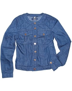 7 For All Mankind Women's Button Front Jacket