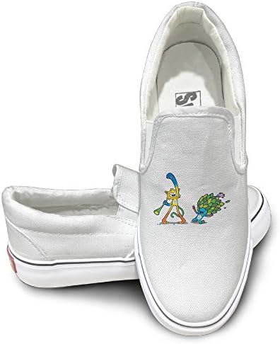 Custom Men's &amp; Women's Geek The 2016 Rio De Janeiro Games Nude Shoes White Size 36