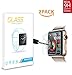 Amazingforless (2 Pack) 42mm Apple Watch Screen Protector For Series 1, 2 and 3, Premium Anti Scratch Tempered Glass Screen Protector (Only Covers the Flat Area)