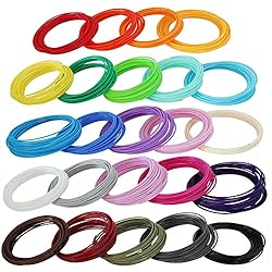 24 Colors ABS 3D Pen Printer Filament Sample