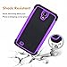 Njjex for Galaxy Mega 6.3 Case， [Nveins] Shock Absorbing Hybrid Dual Layer Rubber Plastic Impact Armor Defender Bumper Rugged Hard Sgell Case Cover for Samsung Mega 6.3 i9200/i9205/i527 [Purple]