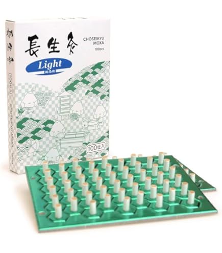 Chosei-kyu Moxa 煙の出ないタイプ 1000個入り Amazon.com: Chosei-Kyu-Ibuki Moxa (box of 100) -1 box : Health