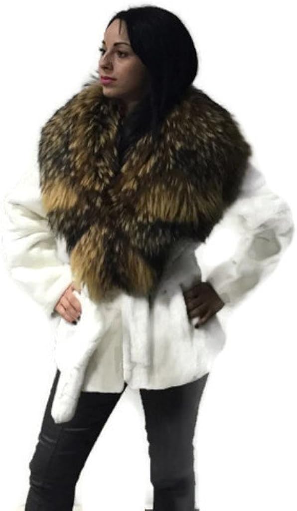 amazon white fur coat