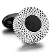 Men's 2PCS Rhodium Plated Cufflinks Silver Black Mesh Shirt Wedding Business 1 Pair Set