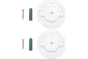 ECSiNG 2 Set Smart Camera Wall Mounting Base TL70 Accessories Compatible with Tapo C200 Compatible with TP-Link C210 White 55