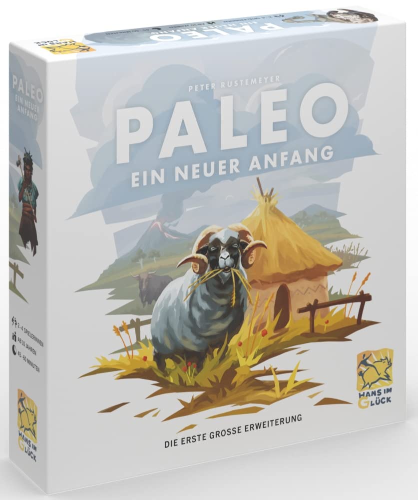Hans im Glück Asmodee Paleo - A new beginning, expansion, connoisseur game, board game, German,Multicoloured, Colourful,HIGD1016