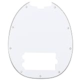 Musiclily 9 Hole Bass Pickguard for MusicMan MM