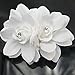 AKOAK Hair Clip, New Beauty Women's Bridal Wedding Rhinestone Orchid Hair Clip Barrette, Women Accessories (1Pcs, White)