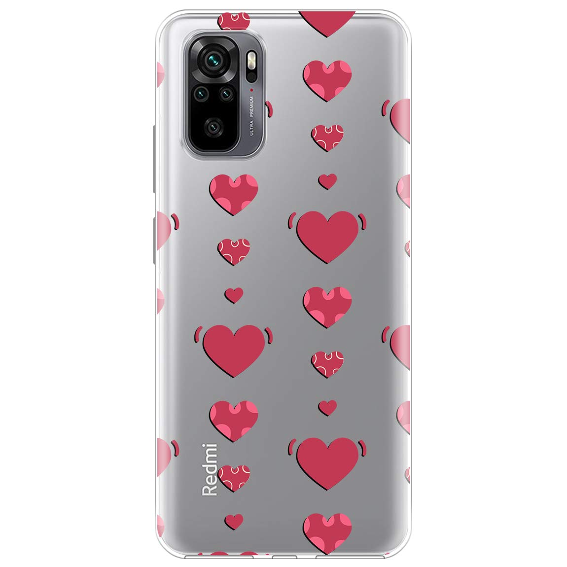 Fashionury Xiaomi Redmi Note 10 / Redmi Note 10S Transparent Designer