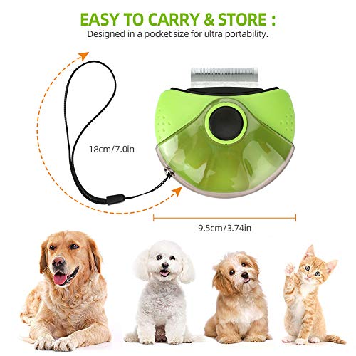 Bestcool-Flohkamm-Lusekamm-Staubkamm-fr-Katzen-Hunde-3-in-1-Hundekamm-Comb-Hundesalon-Kmme-Fellpflege-Haustier-Brste-HundebRste-Professionelle-Katzen-und-Hunde-Brsten-Pflege-Kamm