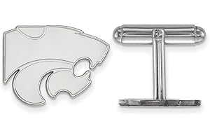 LOGOART Kansas State Cufflinks (Sterling Silver)