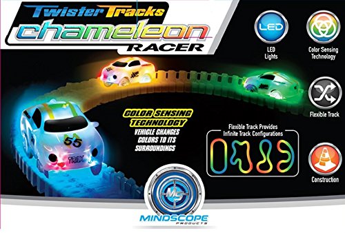 Mindscope Twister Tracks Chameleon Color Capture (Color Sensing/Detecting) Race Car Add On