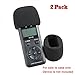 Hermitshell 2 Pcs Foam Windscreen Fits TASCAM DR-05 / Tascam DR-05X Portable Digital Recorder