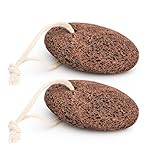 California Home Goods 2 Pack, Pumice Stone for Foot Callus - Premium Callus Remover for Feet and Hands - Pedicure Tools, Exfoliation to Remove Dead Skin - Natural Foot File