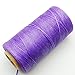 284yrd purple Leather Sewing Waxed Thread 150D 1mm Leather Hand Stitching 125g