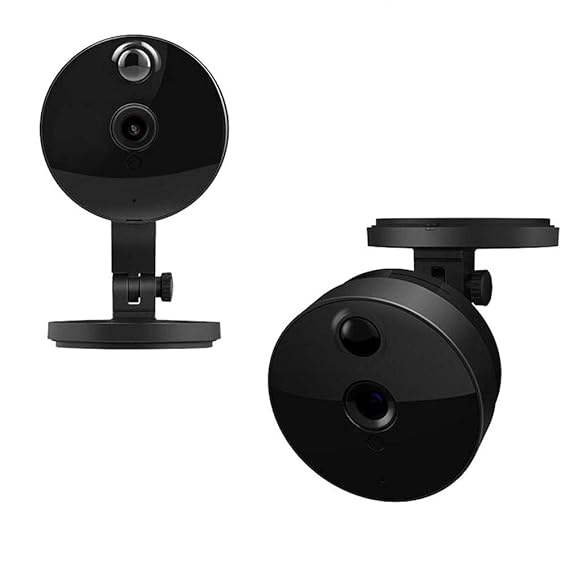 IP-Kamera kabellos, Indoor 720P HD-CCTV, kleine Überwachungskamera mit Nachtsicht, Alarmierung durch Bewegungserkennung, 2-We