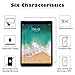 iPad Pro 10.5 Screen Protector,ACETEND [Apple Pencil Compatible][9H Anti-Scratch][Easy Install Handles][Case Friendly]-2.5D Rounded Edge Tempered Glass Screen Protector for Apple iPad Pro 10.5
