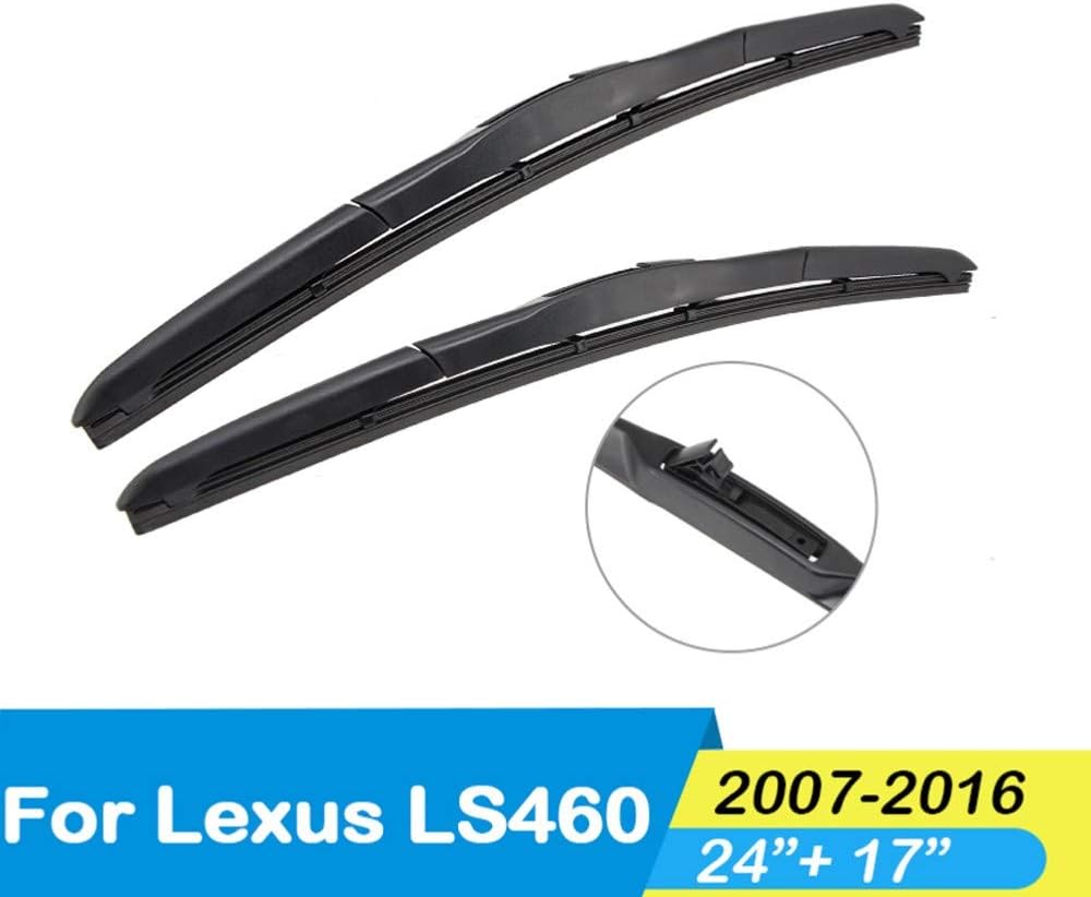 JJKTCV Car windshield Wipers Car Windscreen Wipers Blade,For Lexus LS460 2007 2008 2009 2010 2011 2012 2013 2014 2015 2016